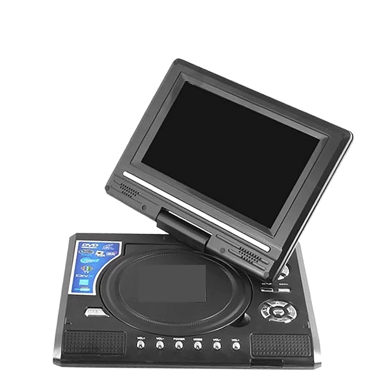 XINHAN Mini DVD Player 7.8 Inch Desktop Digital Smart TV CD Disc Player With Remote Control Portable Travel Cinema - Portable dvd