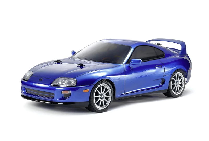 TAMIYA 47505 1:10 RC Toyota Supra (JZA80) BT-01 2WD - Remote Controlled Car, RC Vehicle, Model Building, Pre-Painted Body, Hobby, Crafts, RC Model Making