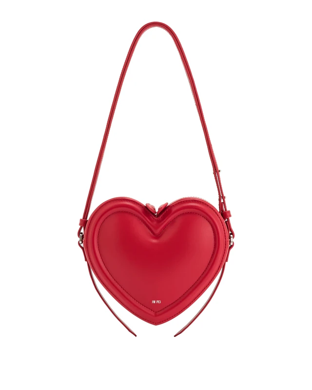 JW PEI Women's Arlene Heart Shaped Bag - Magenta