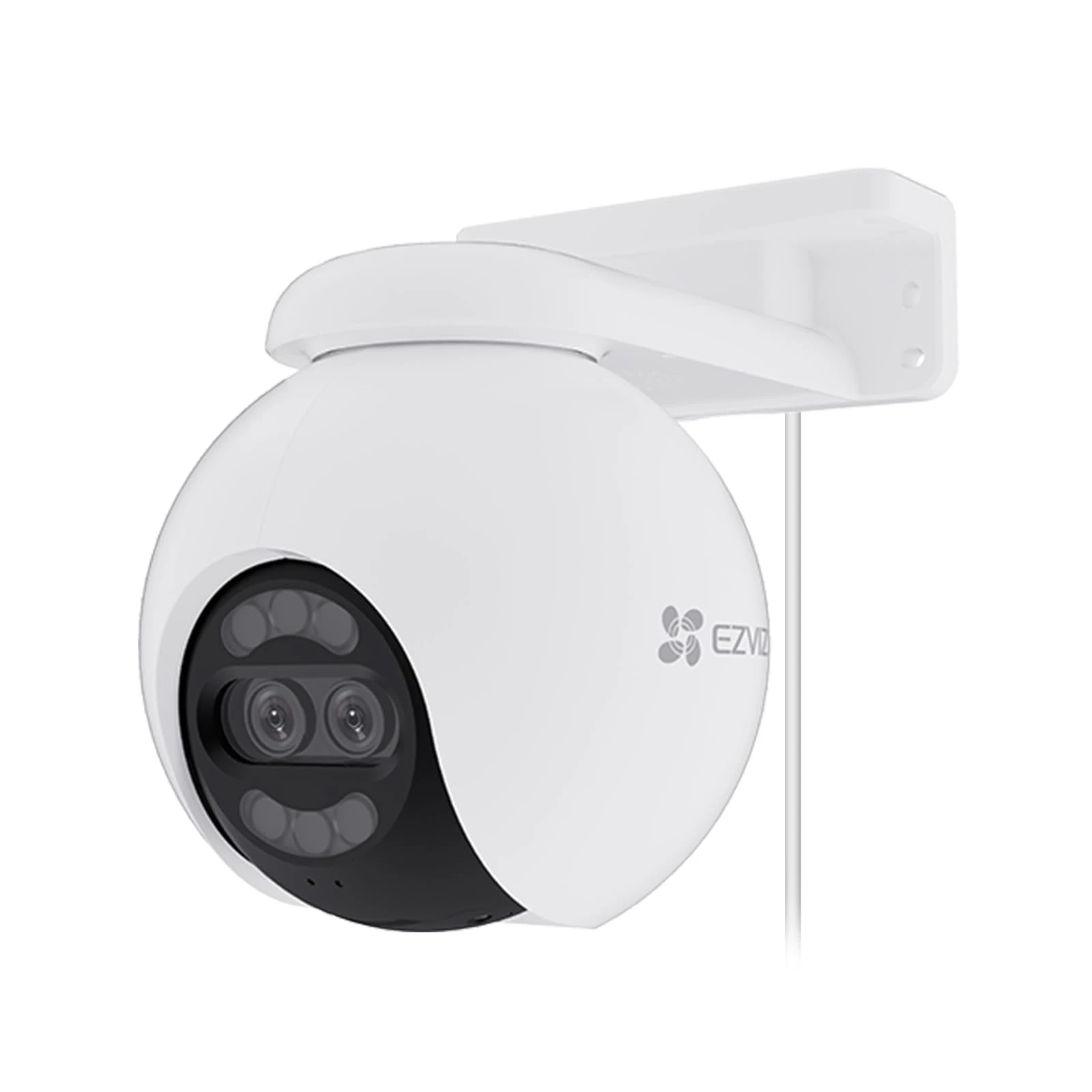 EZVIZ 4K Dual-Lens Outdoor Camera, Security Camera Wireless with 30m Colour Night Vision, AI Person/Vehicle Detection, Auto-Tracking, Active Defense, H80x