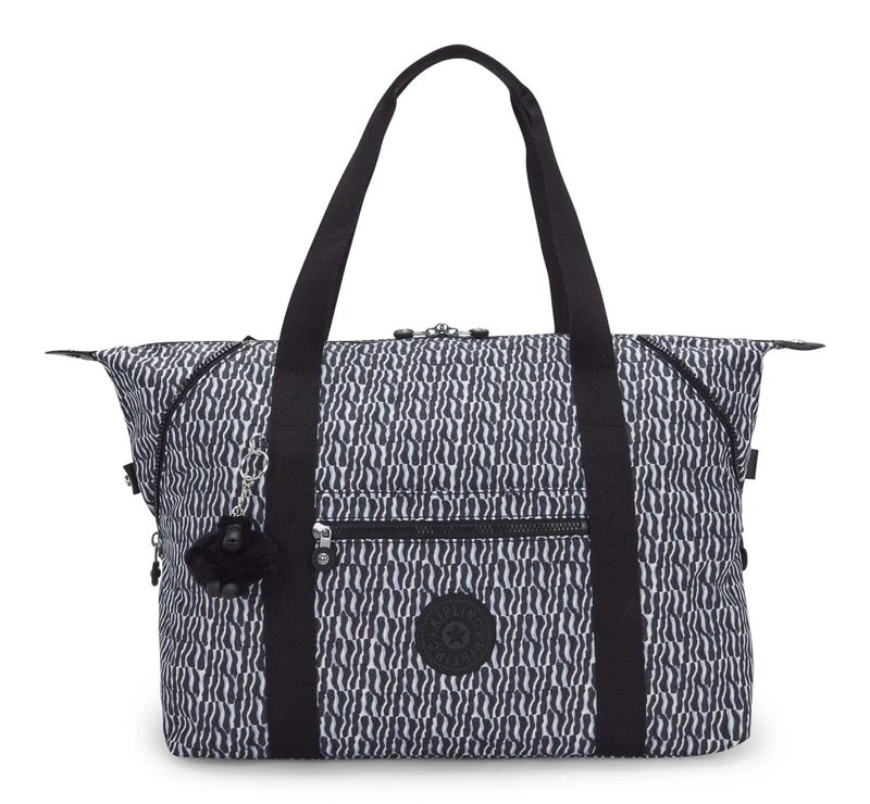 Kipling ART M Large Tote, Totes, Holiday Waves (Blue)