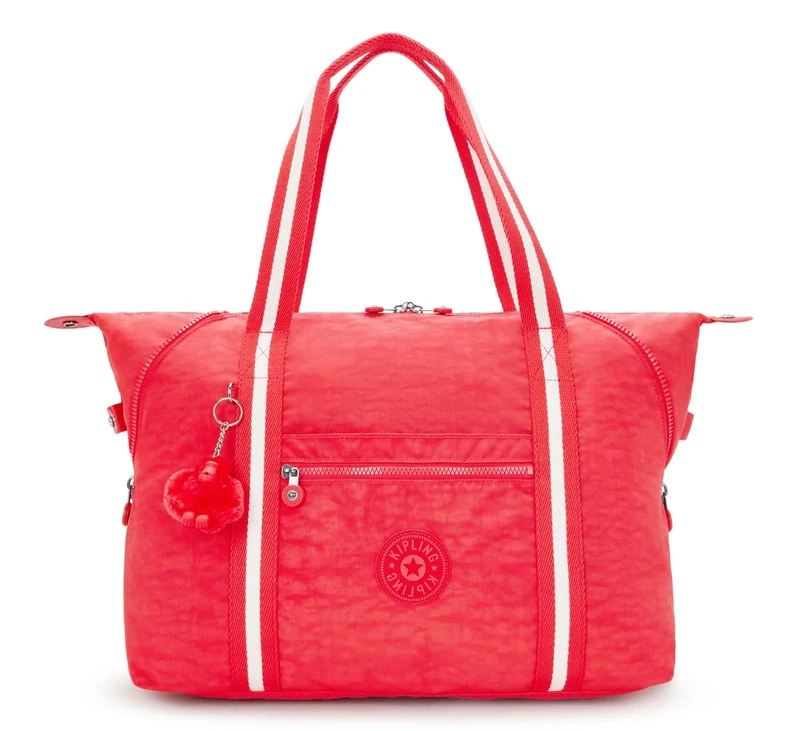 Kipling ART M Large Tote, Totes, Escape Red (Red)