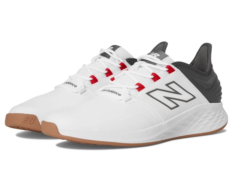 New Balance Men's Fresh Foam Roav Golf V2 Shoe, White, 16 Wide
