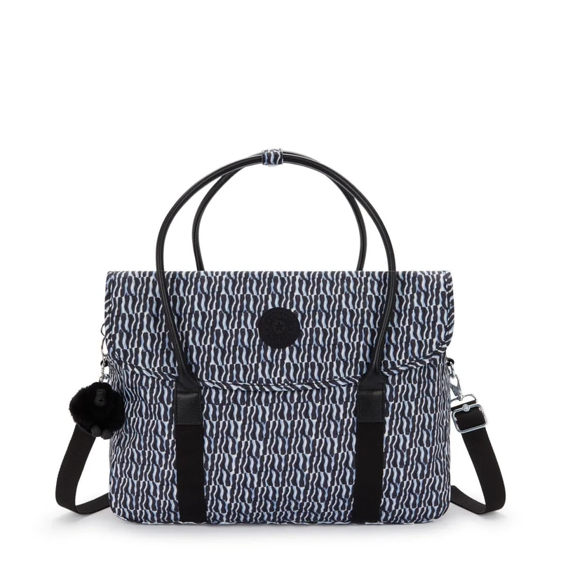 Kipling SUPERWORKER Messenger Bag, Holiday Waves (Blue)