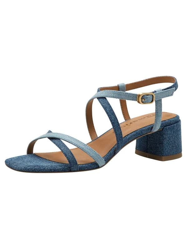 Tamaris Sandal 1-28204-42 Big Size: EU, denim, 5 UK