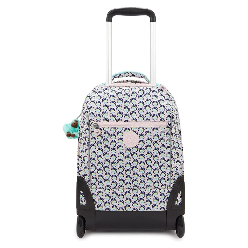 Kipling SARI Large wheeled backpack, Geo Shell (Blue)