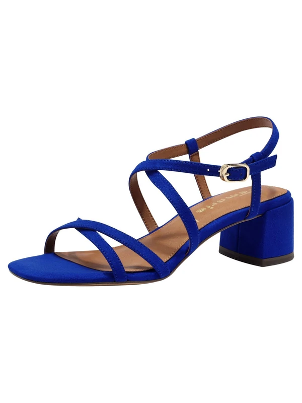 Tamaris Sandals 1-28204-42 Wide, royal blue, 6.5 UK