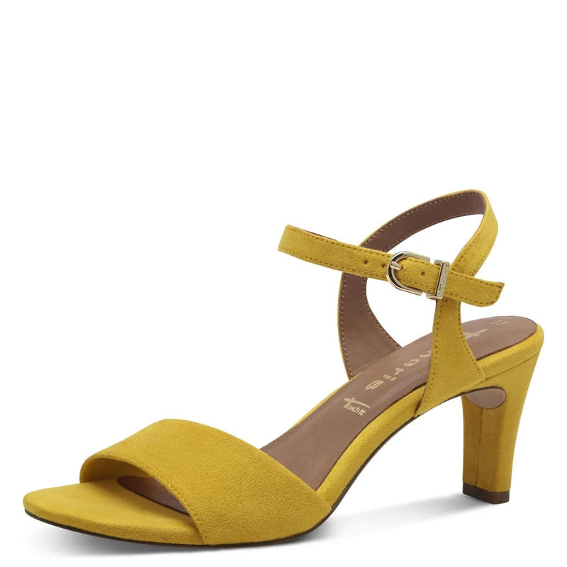 Tamaris Women's Vegan Elegant Sandals, yellow, 6.5 UK