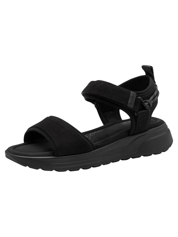 Tamaris Women's Comfortable Sandals, black, 8 UK