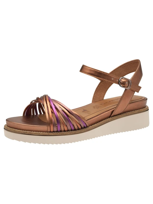 Tamaris Women's Comfortable Sandals, Copper Comb, 5 UK