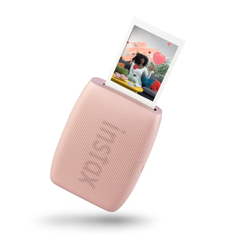 instax mini film format Link 3 smartphone photo printer, Bluetooth connection, Exclusive photo editing App, suitable for iOS/Android smartphones, Rose Pink finish