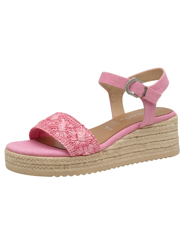 Tamaris Women's Wedge Heel Sandals, candy, 6.5 UK