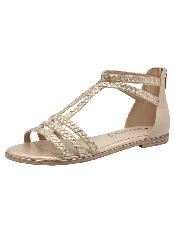 Tamaris Women's Elegant Sandals, Beige, 7.5 UK - Image 1