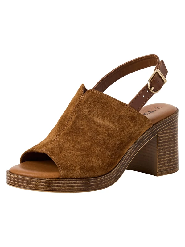 Tamaris Sandal Brown, Cognac, 3.5 UK