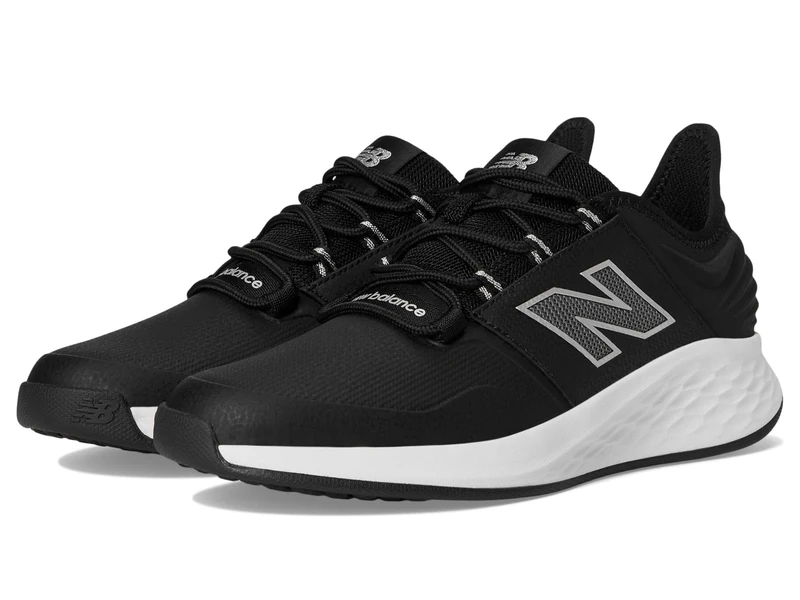 New Balance Women's Fresh Foam Roav Golf V2 Sneaker, Black, 4 UK