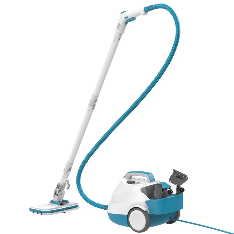 BLACK+DECKER BHSMP2008-QS 2000W Tow Steam Mop with 8 Accessories