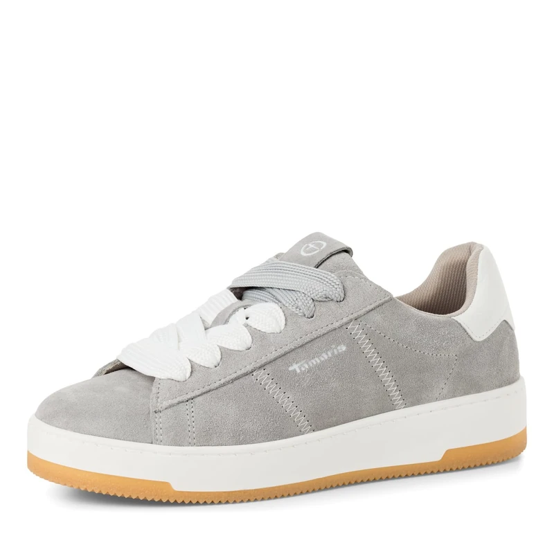 Tamaris Women's 1-23716-43 Lace-up, Gray, 6.5 UK