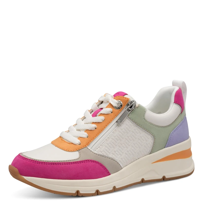 Tamaris Women's Damen 1-23721-42 Sneaker, Multicoloured, 6 UK