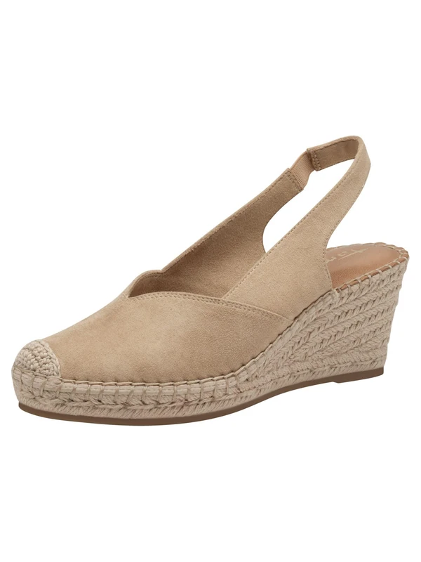 Tamaris Sling Women's Comfortable, tan, 6.5 UK