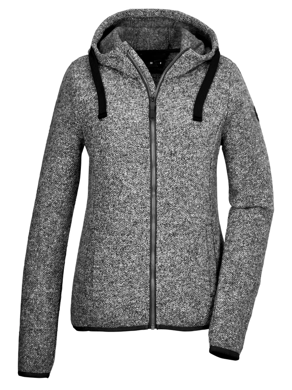 G.I.G.A. DX by killtec Women's Gw 52 Wmn Kntflc Jacket Knitted Fleece Jacket with Hood