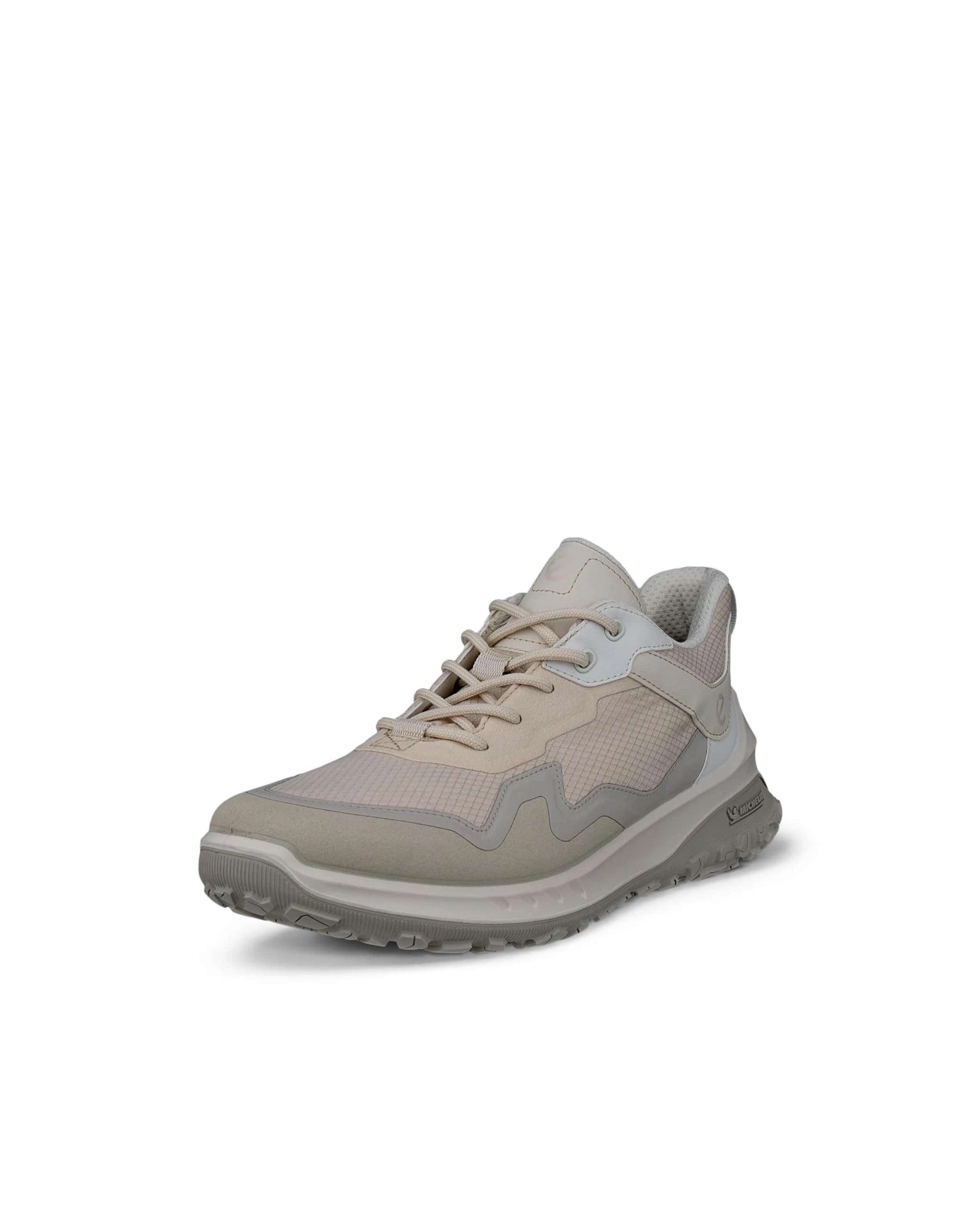 ECCO Women's Ultra Terrain Low Hiking Shoe, Gravel/Limestone/Shadow White, 3.5/4 UK