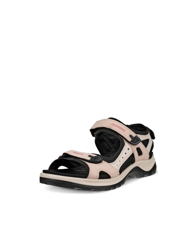 ECCO - Womens Offroad Sandals, Color Rose Dust/Limestone, Size: 4 UK
