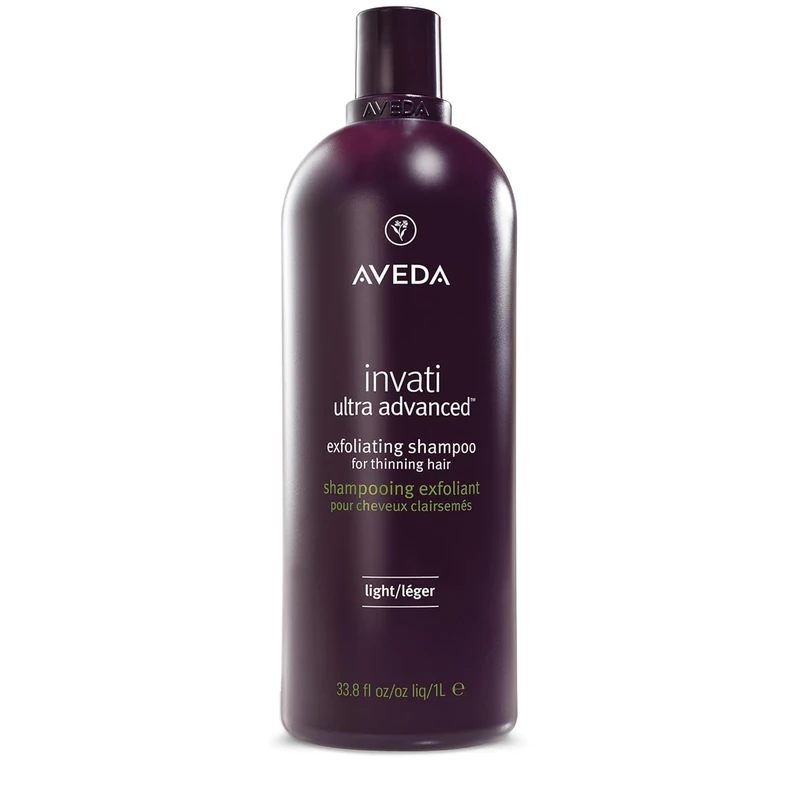 Aveda Invati Ultra Advanced Exfoliating Shampoo Light | Step 1 of 4 | Reduces Hair Loss by 77% | for Fine to Medium Thinning Hair Types | Normal to Oily Scalp | 95% Naturally Derived*, 1000 ml