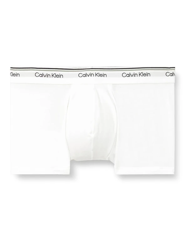 Calvin Klein LOW RISE TRUNK 3PK Low Rise Trunk Men's, WHITE (WHITE), L