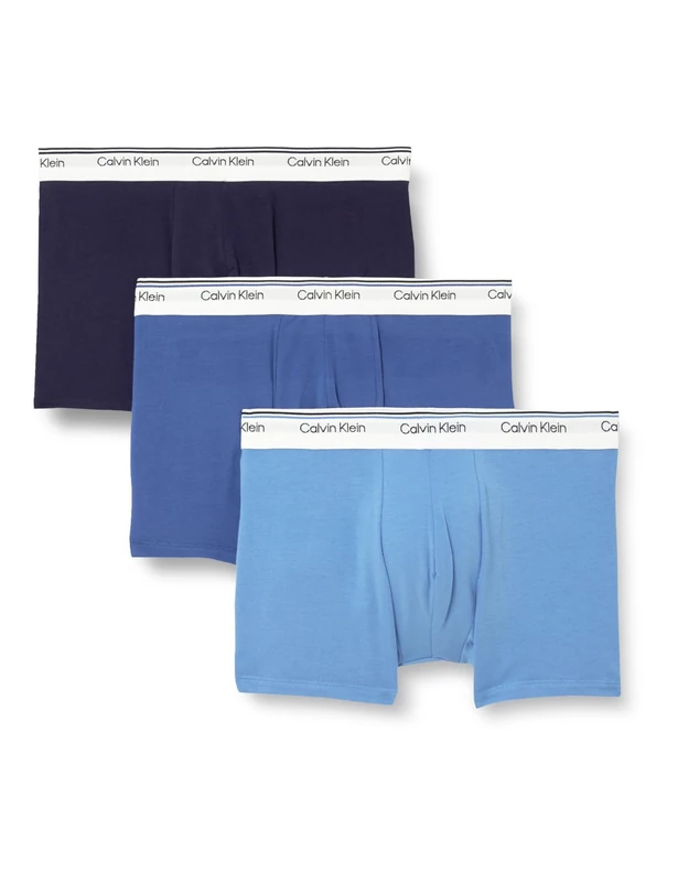 Calvin Klein TRUNK 3 PK Trunk Men's, MULTI (PCT/DFT/SIL), M