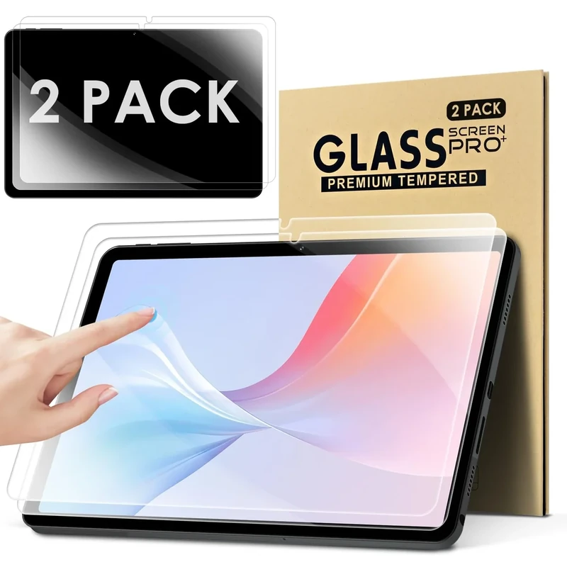 KATUMO 2 Park Screen Protector for DOOGEE U11 Tablet 11 inch, Tempered Glass Film Compatible with DOOGEE U11 PRO/DOOGEE T30S / DOOGEE T30E / DOOGEE T30SE, HD Clear 9H Hardness Scratch Resistant