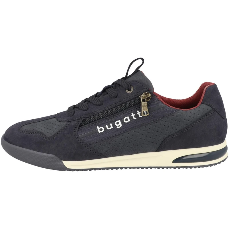 bugatti Men's Lace-Up Shoes in Brown, darkblue, 10.5 UK