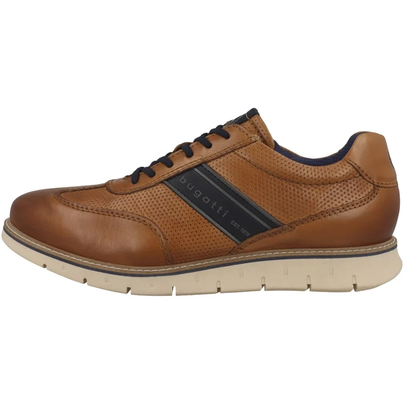 bugatti ARY01 Men's Low Trainers, Cognac, 8 UK