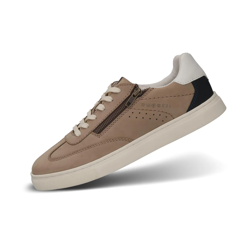 bugatti Men's 321-AS201 Lace-Up Shoes, 43 EU, Taupe, 9 UK