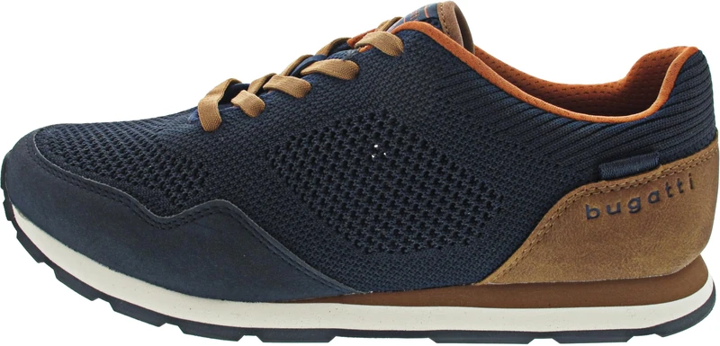 bugatti Sacramento Sporty Lace-Up Shoes Blue, darkblue, 8 UK