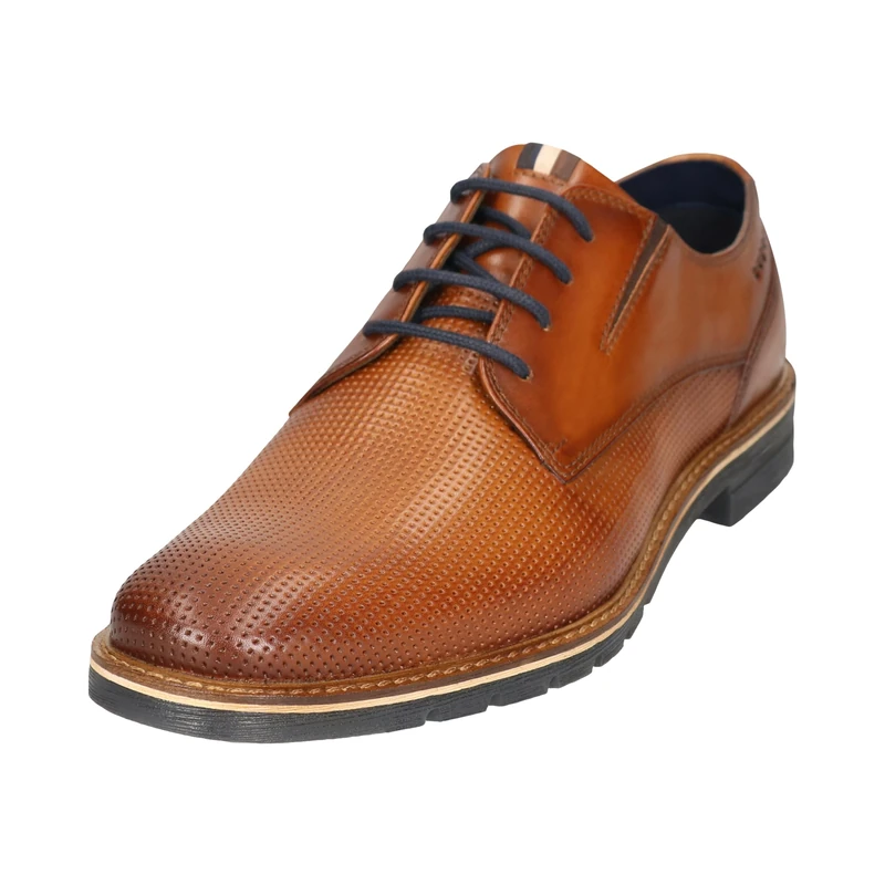 bugatti Men's 311-a9e08 Lace-Up Shoes, Cognac, 12 UK