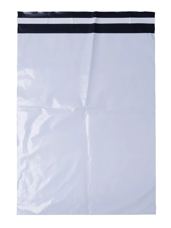 OFFICE PRODUCTS Mailing Bags Plastic Goods Shipment/Pack of 50 / Made of LDPE Film/Mailing Bags Blickdich / 90 x 55 x 5 cm/Colour: White