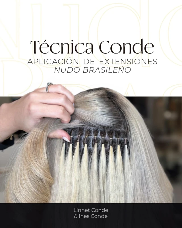 Técnica Conde: La Guía Definitiva del Método de Nudo Brasileño para Extensiones de Cabello: Descubre los secretos, ventajas y técnicas paso a paso ... Conde: Expertos en Métodos de Extensiones) - Image 1