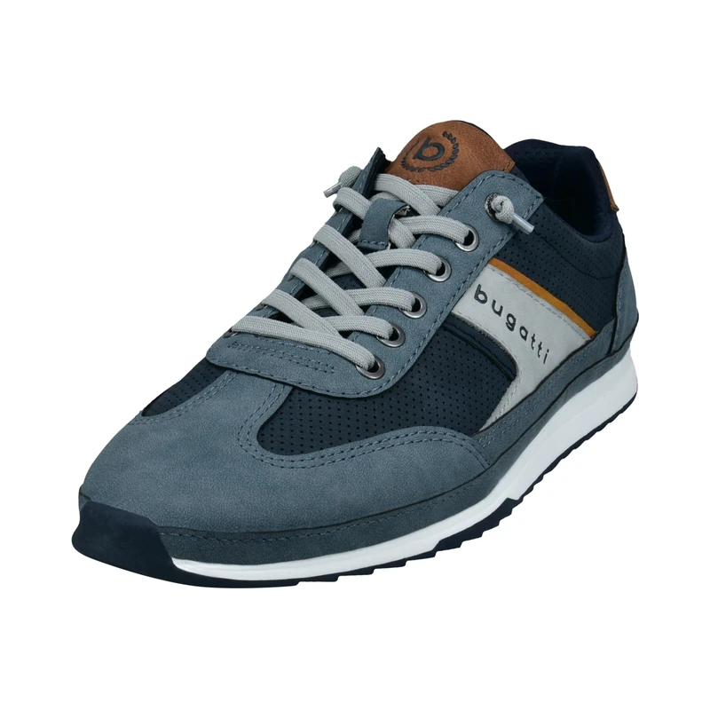 bugatti Man Men's Sporty Lace-Up Shoes, Blue Dark Blue 4041, 9 UK