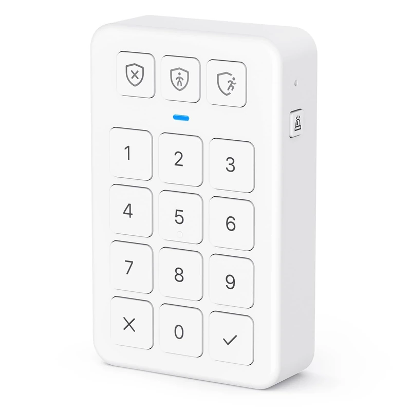 X-Sense Smart Security Keypad, Security Kit AS05/AS08 Accessory, Easy Mode Switching with Panic Button, Includes Batteries and Compatible with Alexa, Requires SBS50 Base Station, SKP0A