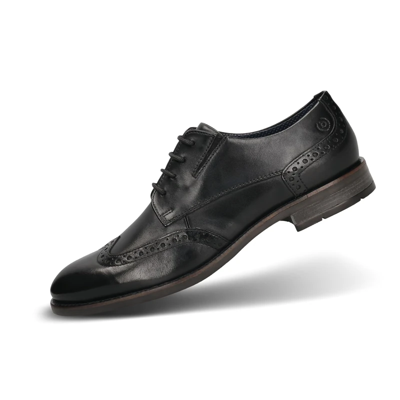 bugatti Men's 311-ajy05 Lace-Up Shoes, Black, 7 UK