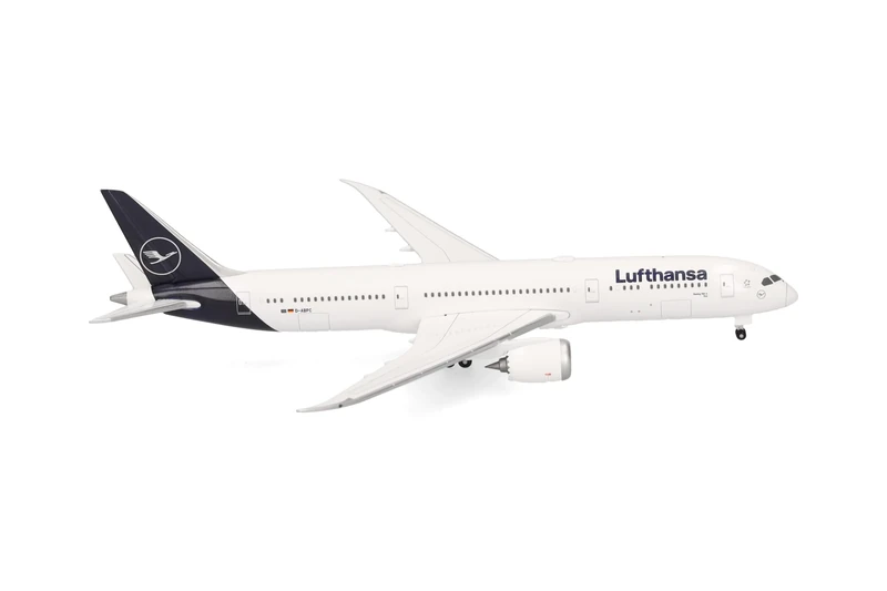herpa Lufthansa Boeing 787-9 Dreamliner 1:500 Scale Miniature Collectible Model without Base Metal Normal