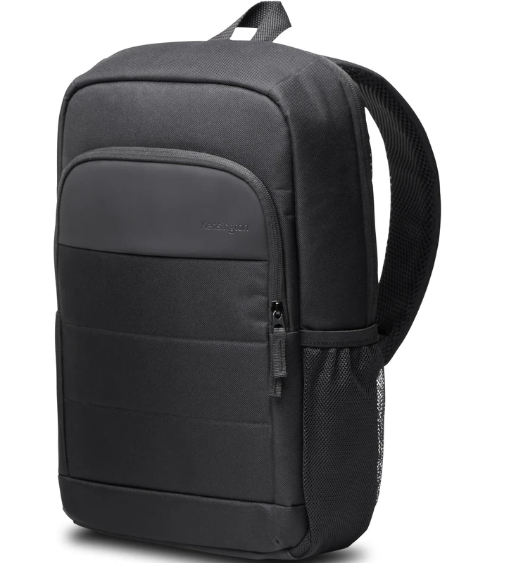 Kensington EQ 16" Laptop Backpack - Protective with Padded Straps and Breathable Mesh Fabric, Made from 17.3 x 250ml plastic bottles - for Laptops Up to 16" (K60392WW)