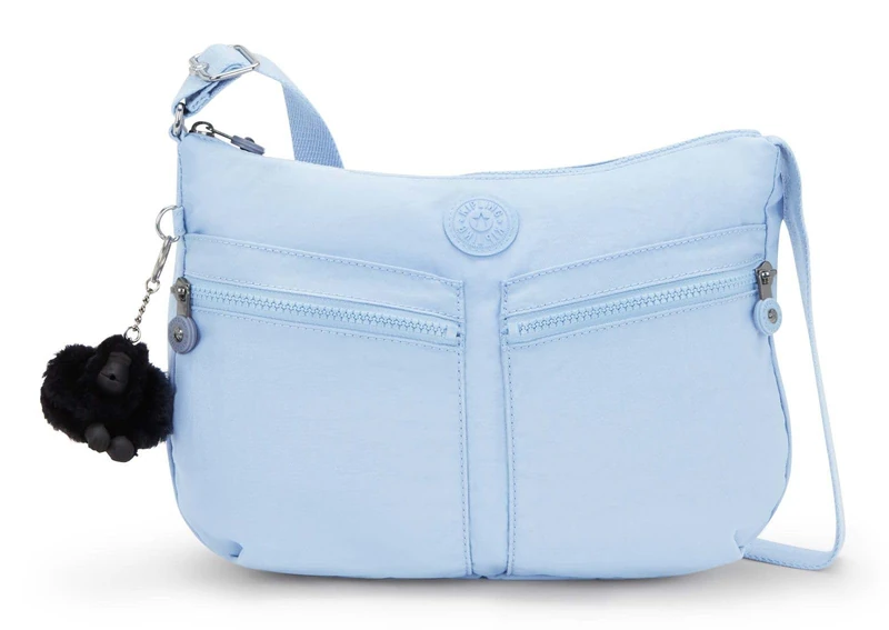 Kipling IZELLAH Medium crossbody, Cloudy Sky Blue (Blue)