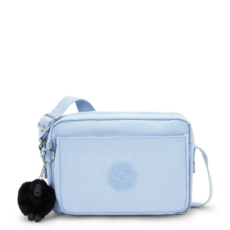 Kipling ABANU M Medium crossbody, Cloudy Sky Blue (Blue)