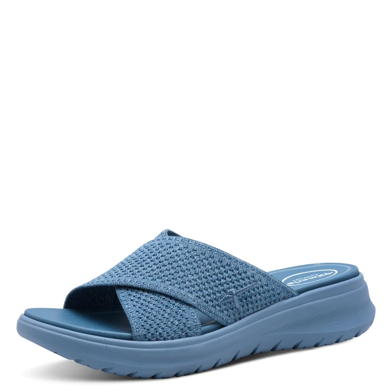Tamaris Comfort Women’s Mules with Chunky Sole Vegan, Denim, 3,5 UK - Image 1