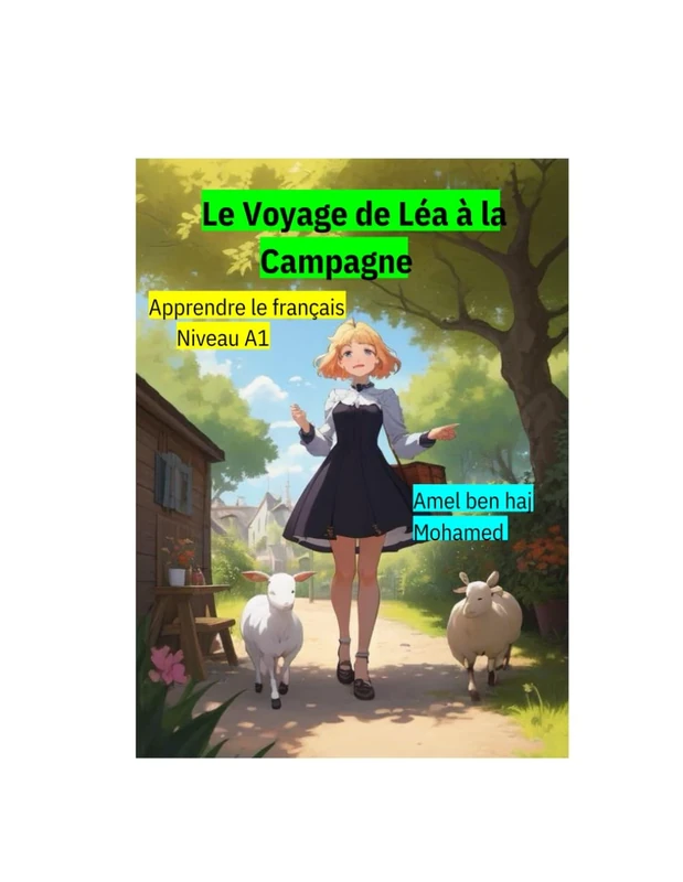 Le Voyage de Léa à la Campagne .: Apprendre le français , histoires françaises , Niveau A1, 34 pages , 11×8.5 Histoires Inspirantes pour Enfants de 6 à 12 ans,