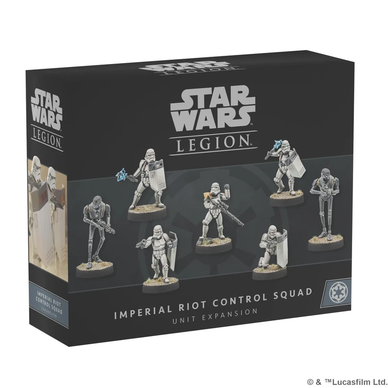 ATOMIC MASS GAMES | Star Wars Legion: Imperial Riot Control Squad UNIT EXPANSION | Miniatures Board Game | Ages 14+ | 1-2 Players | 90+ Minutes Playing Time