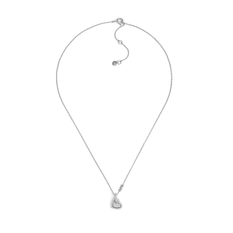 Michael Kors Premium Women's Sterling Silver Necklace, MKC1747CZ040