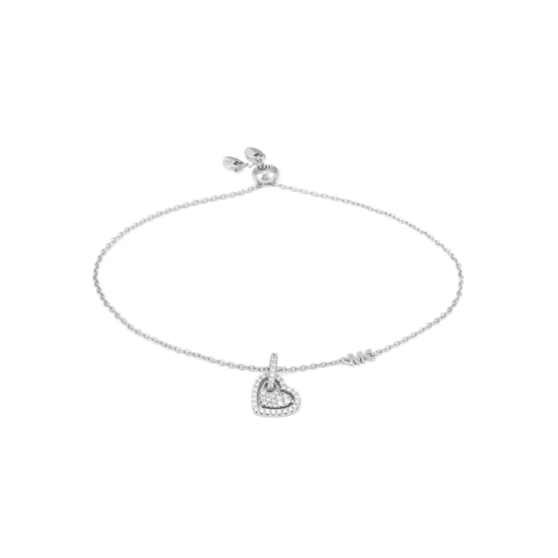 Michael Kors Premium Women's Sterling Silver Bracelet, MKC1748CZ040