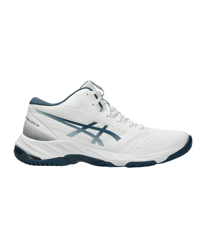 Asics 1051A074-103 Netburner Ballistic FF MT 3 Men White/Vintage Indigo UK 7